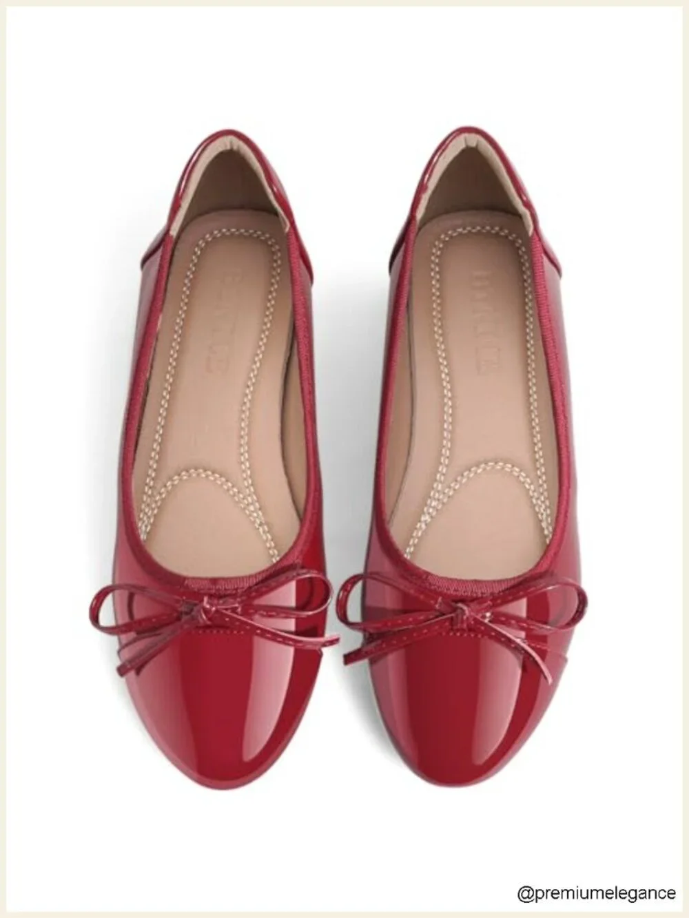 Women's Comfortable Memory Foam Ballet Flats Office Work Shoes
